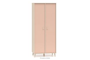 PUNGI, https://konsimo.de/kollektion/pungi/ Kinderzimmer-Kleiderschrank rosa/beige rosa/beige - Foto