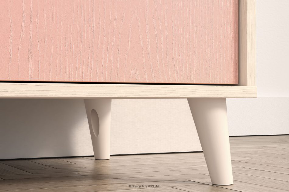 PUNGI Kinderzimmer-Kleiderschrank rosa/beige rosa/beige - Foto 7