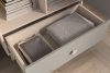 PUNGI Kinderzimmertruhe mit Einlegeböden und Schublade grau/beige grau/beige - Foto 7