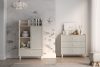 PUNGI Kinderzimmertruhe mit Einlegeböden und Schublade grau/beige grau/beige - Foto 10