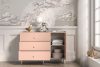 PUNGI Kinderzimmerkommode mit Schubladen und Einlegeböden rosa/beige rosa/beige - Foto 6