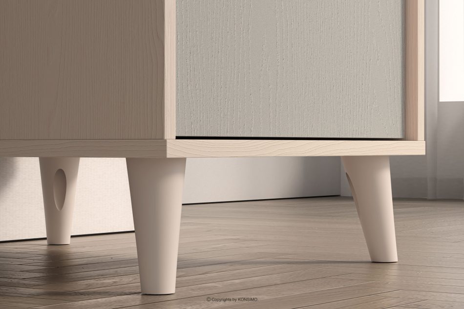 PUNGI Kinderschreibtisch mit Einlegeböden grau/beige grau/beige - Foto 7