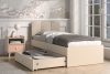 PUNGI Bett mit Ständer und Schublade beige beige - Foto 7