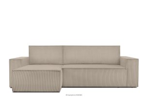 NAPI, https://konsimo.de/kollektion/napi/ Universal-Ecksofa mit Schlaffunktion beige rechts/links beige - Foto