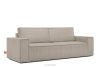 NAPI 3-Sitzer Schlafsofa mit Bettkasten beige beige - Foto 3