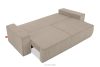 NAPI 3-Sitzer Schlafsofa mit Bettkasten beige beige - Foto 6