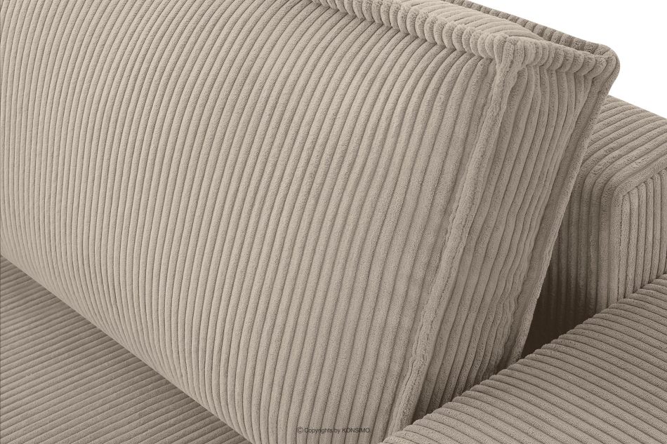 NAPI 3-Sitzer Schlafsofa mit Bettkasten beige beige - Foto 7