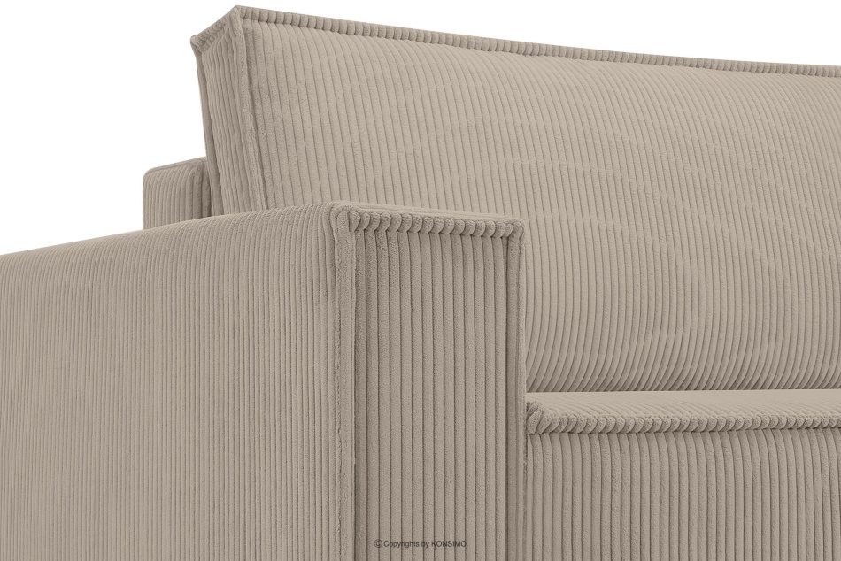 NAPI 3-Sitzer Schlafsofa mit Bettkasten beige beige - Foto 8