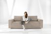 NAPI 3-Sitzer Schlafsofa mit Bettkasten beige beige - Foto 2