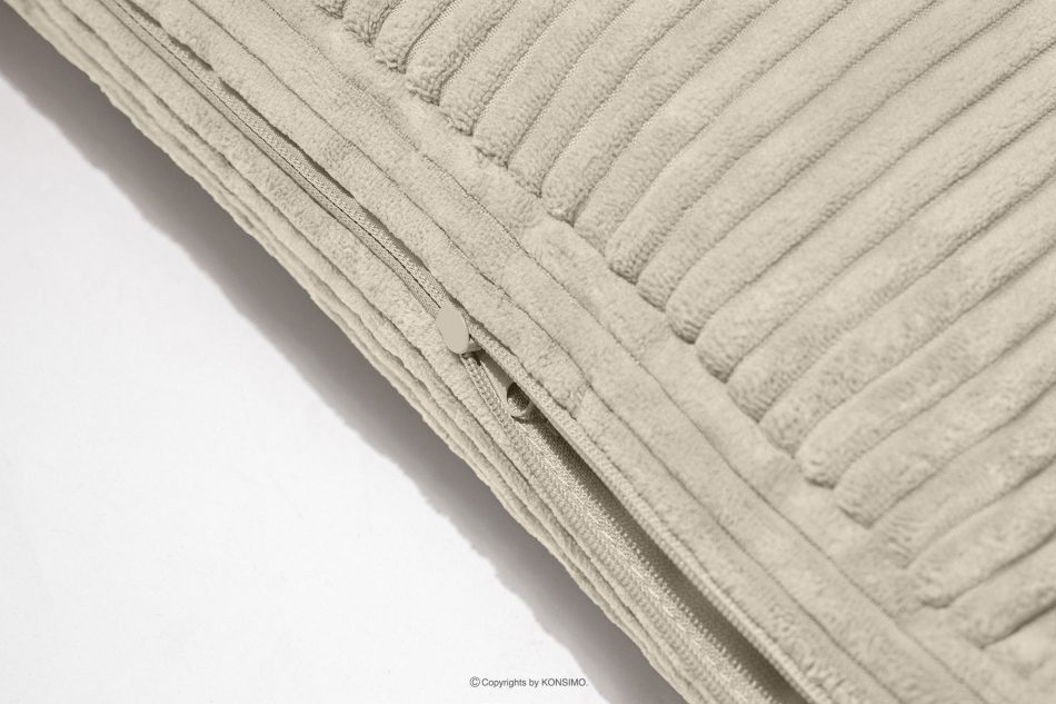 ROTI Einzelbett 90 cm aus cremefarbenem Kordstoff cremefarben - Foto 11