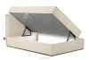 ROTI Einzelbett 100 cm aus cremefarbenem Kordstoff cremefarben - Foto 6