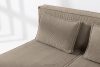 ROTI Doppelbett 180 cm mit Bettkasten aus beigefarbenem Kordstoff beige - Foto 7
