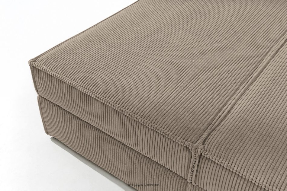 ROTI Doppelbett 180 cm mit Bettkasten aus beigefarbenem Kordstoff beige - Foto 8