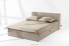 ROTI Doppelbett 180 cm mit Bettkasten aus beigefarbenem Kordstoff beige - Foto 2