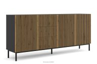 TV-Schrank mit Lattenrost Eiche artisan