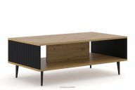 Couchtisch auf hohen Beinen artisan eiche/schwarz