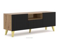 TV-Schrank auf Beinen artisan eiche/schwarz