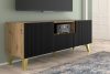 REMO TV-Schrank auf Beinen artisan eiche/schwarz artisan eiche/schwarz - Foto 4