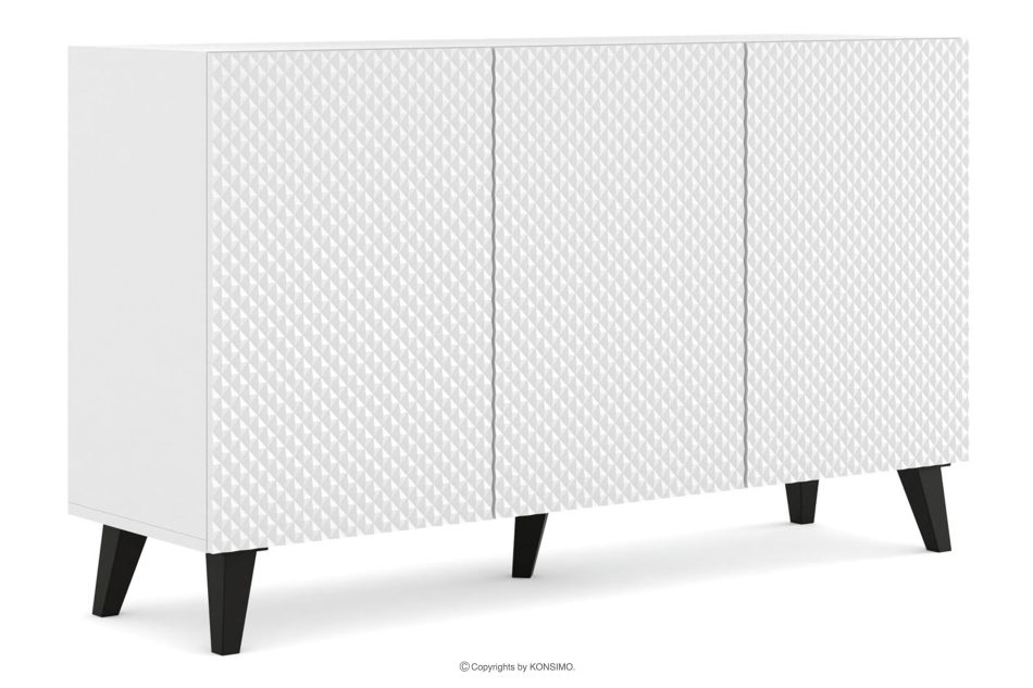 REMO Fußkommode modern weiß weiß - Foto 0