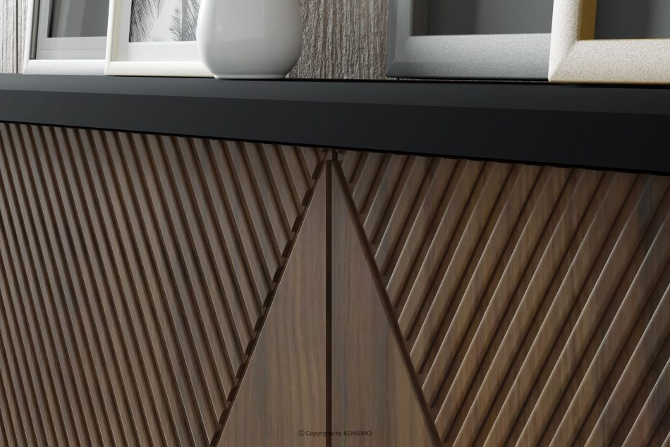 TULA Couchtisch mit Einlegeböden schwarz/eiche catania schwarz/eiche catania - Foto 4