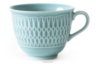 Kaffeetasse aus Porzellan maritim azurblau