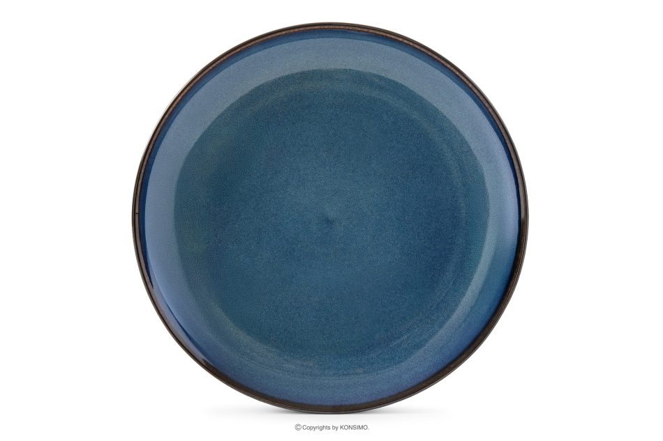 BALI Speiseteller blau/schwarz matt blau/schwarz matt - Foto 3
