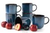 BALI Becher 6 tlg. blau/schwarz matt blau/schwarz matt - Foto 1