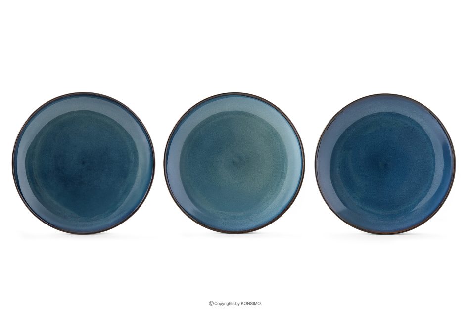 BALI Espresso-Kaffee-Set 6 Personen (18 tlg.) Reaktivglasur blau/schwarz matt blau/schwarz matt - Foto 10