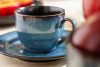 BALI Espresso-Kaffee-Set 6 Personen (18 tlg.) Reaktivglasur blau/schwarz matt blau/schwarz matt - Foto 13
