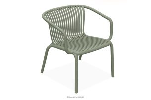 FICCARI, https://konsimo.de/kollektion/ficcari/ Gartensessel mit Armlehnen aus Polypropylen mit Glasfaser olivgrün oliv - Foto