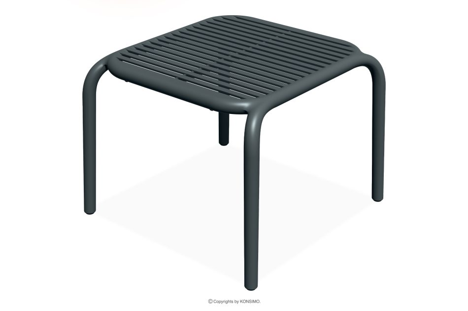 FICCARI Gartentisch Polypropylen mit Glasfaser anthrazit anthrazit - Foto 0