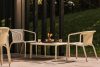 FICCARI Großer Gartentisch Polypropylen mit Glasfaser beige beige - Foto 7