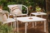 FICCARI Großer Gartentisch Polypropylen mit Glasfaser beige beige - Foto 8
