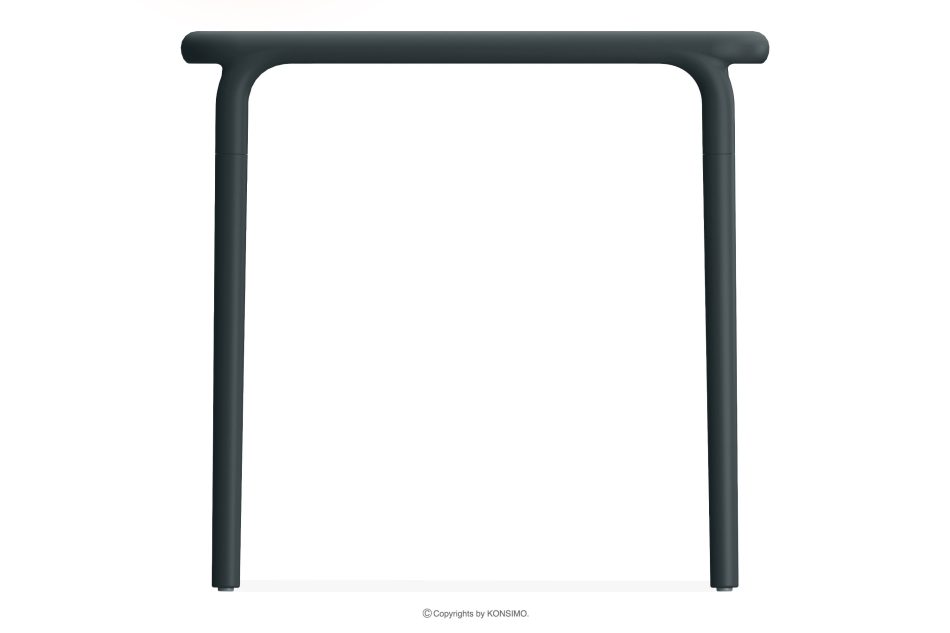 FICCARI Gartentisch Polypropylen mit Glasfaser anthrazit anthrazit - Foto 2