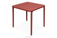 Gartentisch Polypropylen mit Glasfaser rot