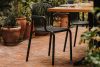FICCARI Terrassenmöbel-Set aus Polypropylen mit Glasfaser anthrazit 6 Personen anthrazit - Foto 12