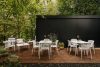 FICCARI Terrassenmöbel-Set aus Polypropylen mit Glasfaser weiß 6 Personen weiß - Foto 2