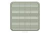 FICCARI Terrassenmöbel-Set aus Polypropylen mit Glasfaser olivgrün 6 Personen oliv - Foto 10