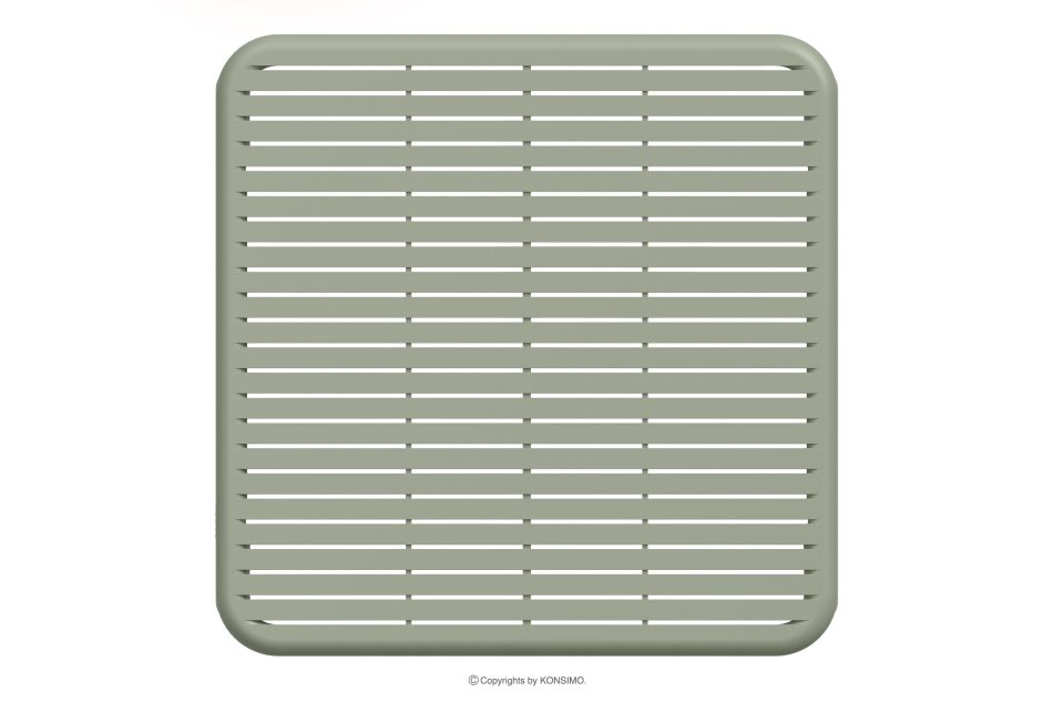 FICCARI Terrassenmöbel-Set aus Polypropylen mit Glasfaser olivgrün 6 Personen oliv - Foto 9