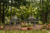 FICCARI Gartenmöbel-Set Stühle und Esstisch grau 6 Personen grau - Foto 2