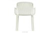 FICCARI Gartenmöbel-Set Stühle und Esstisch beige 6 Personen beige - Foto 10