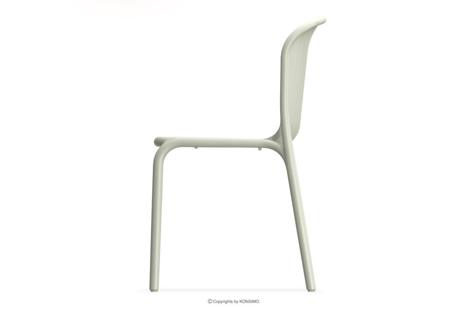 FICCARI Esstisch mit Stühlen für den Garten beige 6 Personen beige - Foto 4