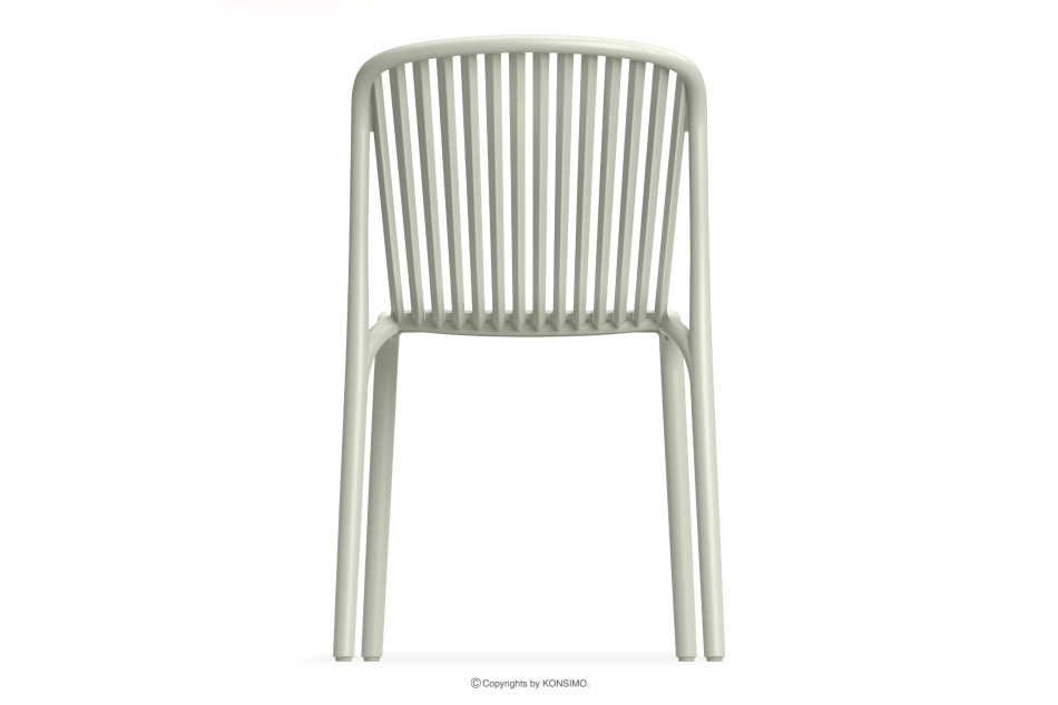 FICCARI Esstisch mit Stühlen für den Garten beige 6 Personen beige - Foto 5