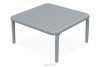 FICCARI Gartenmöbel-Set Sessel und Couchtisch grau 2 Personen grau - Foto 8