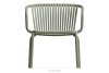 FICCARI Gartenmöbel-Set Sessel und Couchtisch olivgrün 2 Personen oliv - Foto 4