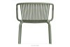 FICCARI Gartenmöbel-Set Sessel und Couchtisch olivgrün 2 Personen oliv - Foto 6
