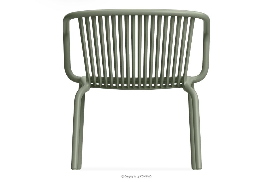 FICCARI Gartenmöbel-Set Sessel und Couchtisch olivgrün 2 Personen oliv - Foto 5