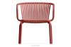 FICCARI Gartenmöbel-Set Sessel und Couchtisch rot 2 Personen rot - Foto 4