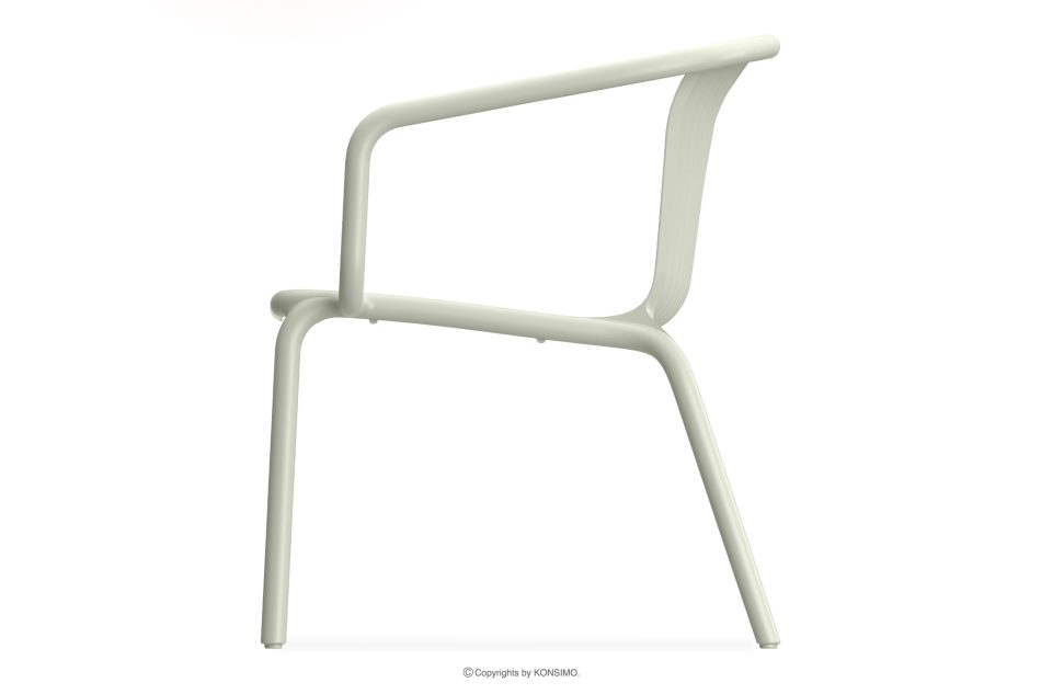 FICCARI Gartenmöbel-Set Sessel und Couchtisch beige 2 Personen beige - Foto 4