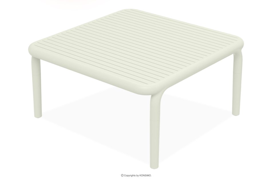 FICCARI Gartenmöbel-Set Sessel und Couchtisch beige 2 Personen beige - Foto 7